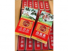 Hồng sâm củ khô hộp thiếc 300g