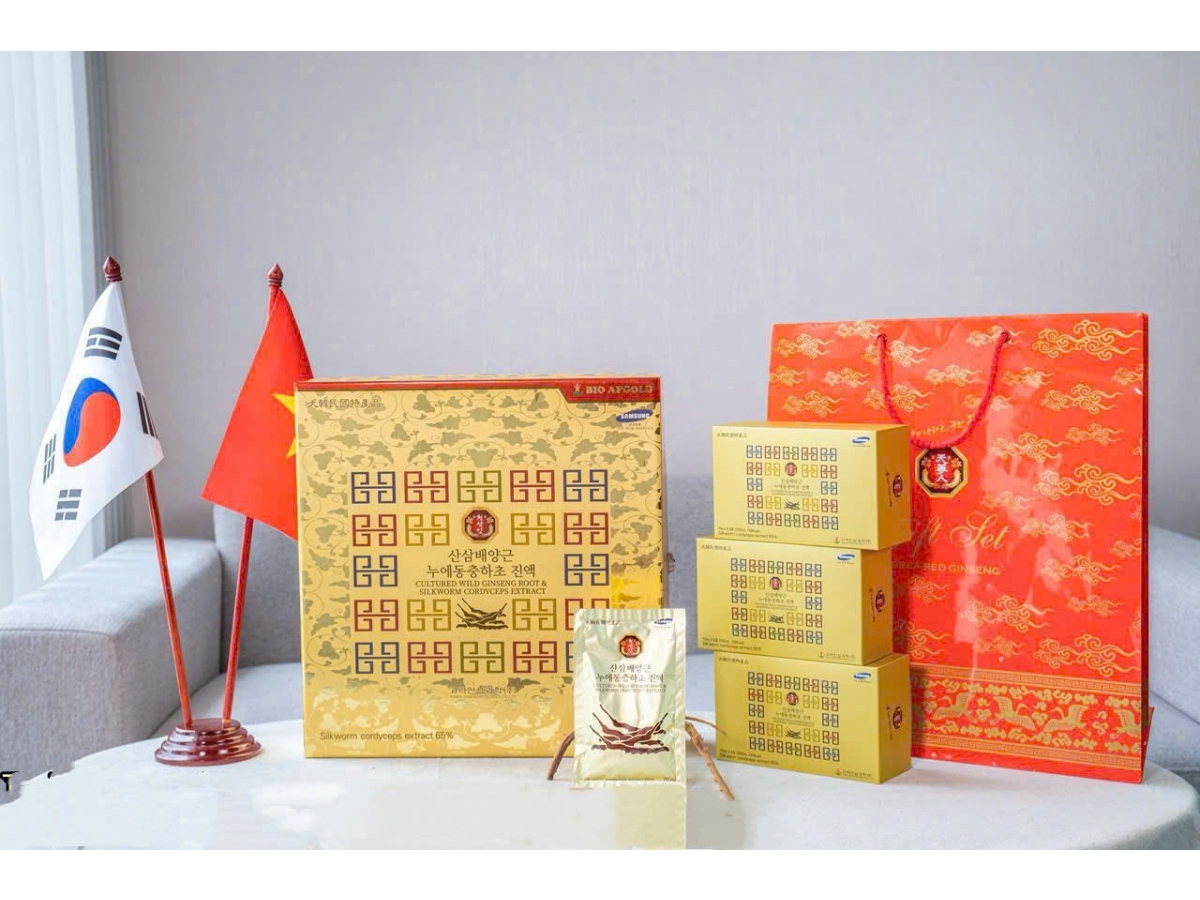 CHIẾT XUẤT RỄ SÂM NÚI & ĐÔNG TRÙNG HẠ THẢO